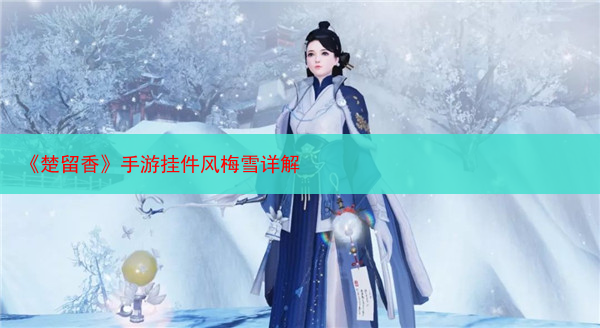 《楚留香》手游挂件风梅雪详解